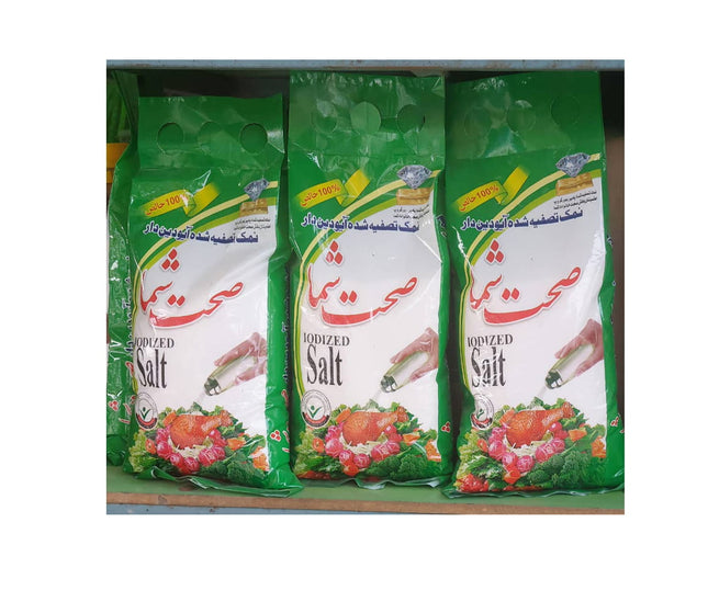 Refined iodized healthy salt