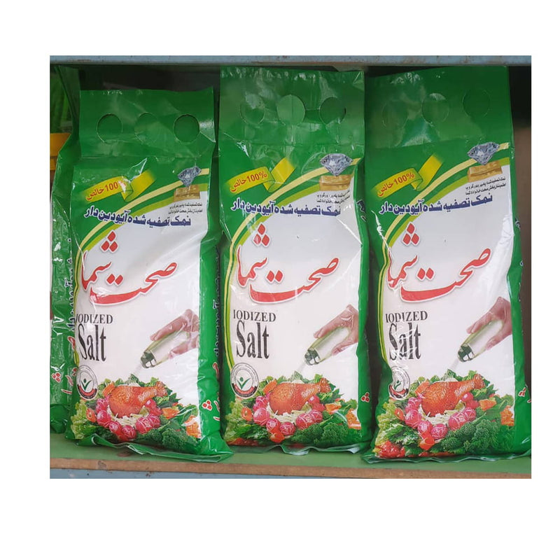 Refined iodized healthy salt
