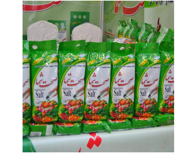 Refined iodized healthy salt