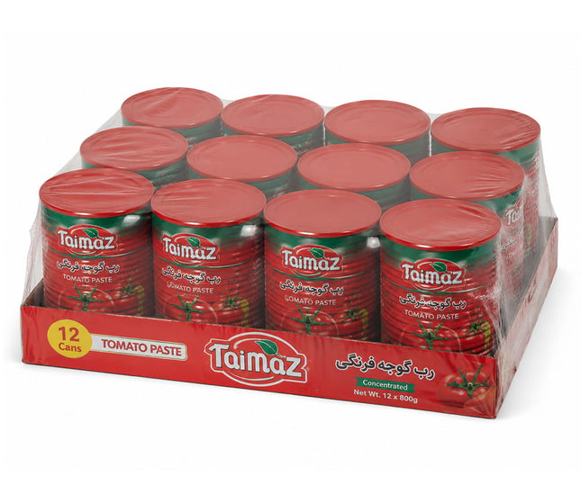 Taimaz Tomato Paste – 800g Cans